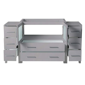 Fresca FCB62-123612ES Fresca Torino 60" Espresso Modern Bathroom Cabinets