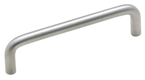 Amerock Cabinet Pull Brushed Chrome 4 inch (102 mm) Center to Center Everyday Heritage 1 Pack Drawer Pull Drawer Handle Cabinet Hardware