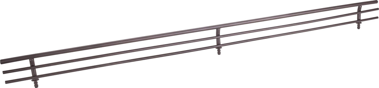 Hardware Resources SF29-ORB 29" Wide Dark Bronze Wire Shoe Fence for Shelving