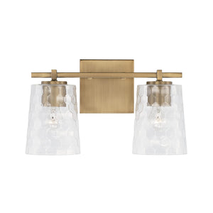 Capital Lighting 143521PN-517 Burke 2 Light Vanity Polished Nickel