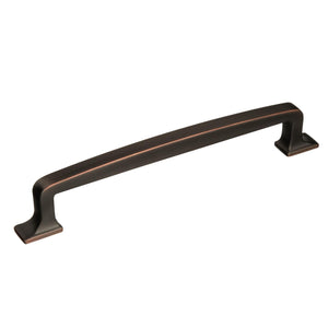 Amerock Cabinet Pull Oil Rubbed Bronze 6-5/16 inch (160 mm) Center to Center Westerly 1 Pack Drawer Pull Drawer Handle Cabinet Hardware