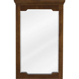 Jeffrey Alexander MIR2CHA-22-CH 22" W x 1-1/2" D x 34" H Chocolate Chatham mirror
