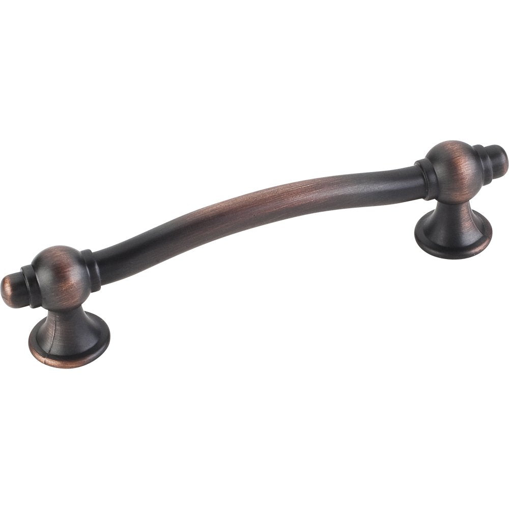 Elements 575-96DBAC 96 mm Center-to-Center Brushed Oil Rubbed Bronze Syracuse Cabinet Bar Pull