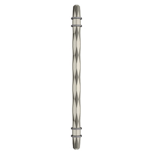 Amerock Cabinet Pull Polished Nickel/Black Chrome 8 inch (203 mm) Center-to-Center London 1 Pack Drawer Pull Drawer Handle Cabinet Hardware