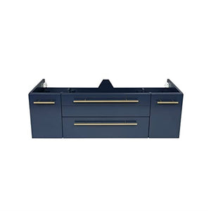 Fresca FCB6148RBL-UNS-CWH-U Royal Blue Bathroom Cabinet