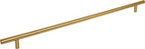 Elements 496BG 416 mm Center-to-Center Brushed Gold Naples Cabinet Bar Pull