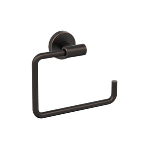Amerock BH26541ORB Oil Rubbed Bronze Towel Ring 6-7/16 in (164 mm) Length Towel Holder Arrondi Hand Towel Holder for Bathroom Wall Small Kitchen Towel Holder Bath Accessories