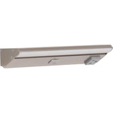 Task Lighting LP10QD2NDGSN50 10-1/2" 200 Lumen Direct Voltage DV Lighted Power Strip, Satin Nickel Finish, Grey Receptacles, 5000K Daylight White