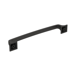 Amerock Cabinet Pull Matte Black 6-5/16 inch (160 mm) Center-to-Center Ville 1 Pack Drawer Pull Cabinet Handle Cabinet Hardware