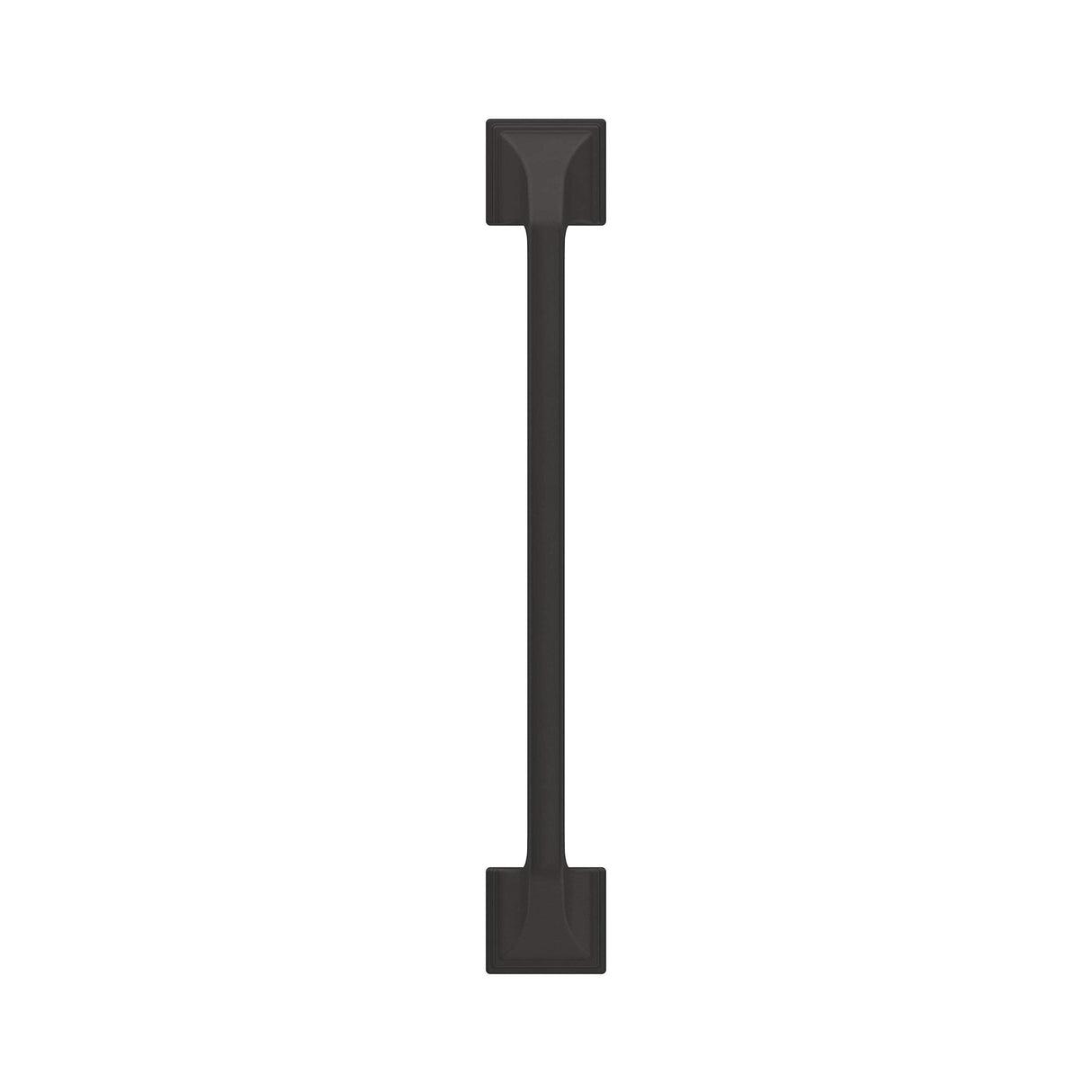Amerock Cabinet Pull Matte Black 6-5/16 inch (160 mm) Center-to-Center Exceed 1 Pack Drawer Pull Cabinet Handle Cabinet Hardware