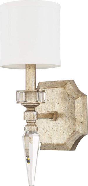 Capital Lighting 615011WG-671 Olivia 1 Light Sconce Winter Gold