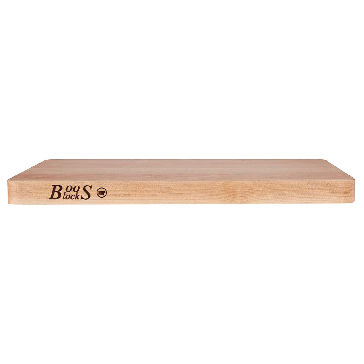 John Boos Chop-N-Slice Maple Wood Cutting Board for Kitchen Prep, 1.25" Thick, Large, Edge Grain, Charcuterie Boos Block, 20" x 15", Reversible