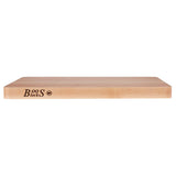 John Boos Chop-N-Slice Maple Wood Cutting Board for Kitchen Prep, 1" Thick, Small, Edge Grain, Rectangle Charcuterie Boos Block, 16" x 10", Reversible