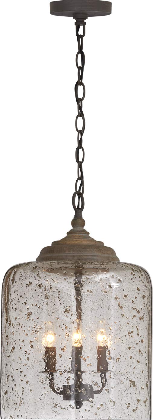 Capital Lighting 335242NG Tybee 3 Light Pendant Nordic Grey