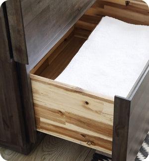Fresca FVN31-3636ACA-FC Fresca Formosa 72" Floor Standing Double Sink Modern Bathroom Vanity w/ Mirrors