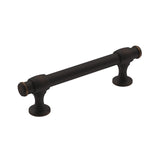 Amerock Cabinet Pull Oil Rubbed Bronze 3-3/4 inch (96 mm) Center-to-Center Winsome 1 Pack Drawer Pull Cabinet Handle Cabinet Hardware