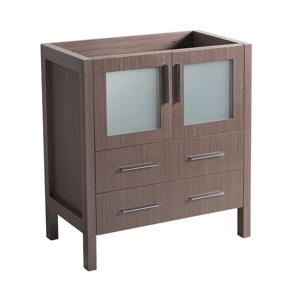 Fresca FCB6230GO Fresca Torino 30" Gray Oak Modern Bathroom Cabinet