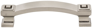 Jeffrey Alexander 585-96DACM 96 mm Center-to-Center Gun Metal Square Delmar Cabinet Pull