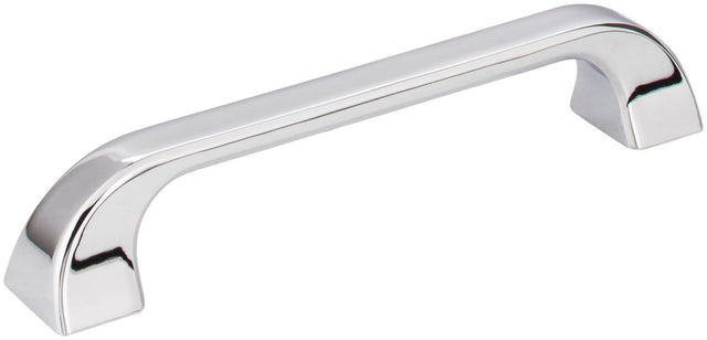 Jeffrey Alexander 972-128PC 128 mm Center-to-Center Polished Chrome Square Marlo Cabinet Pull