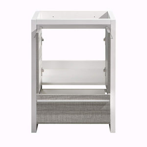 Fresca FCB8125GO Fresca Allier 24" Gray Oak Modern Bathroom Cabinet