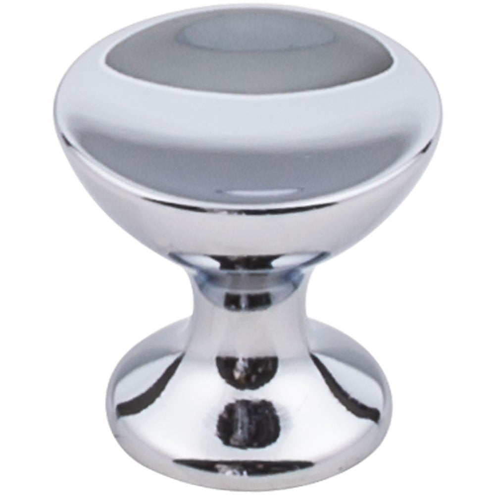 Jeffrey Alexander 667S-PC 1-1/16" Diameter Polished Chrome Rae Cabinet Knob