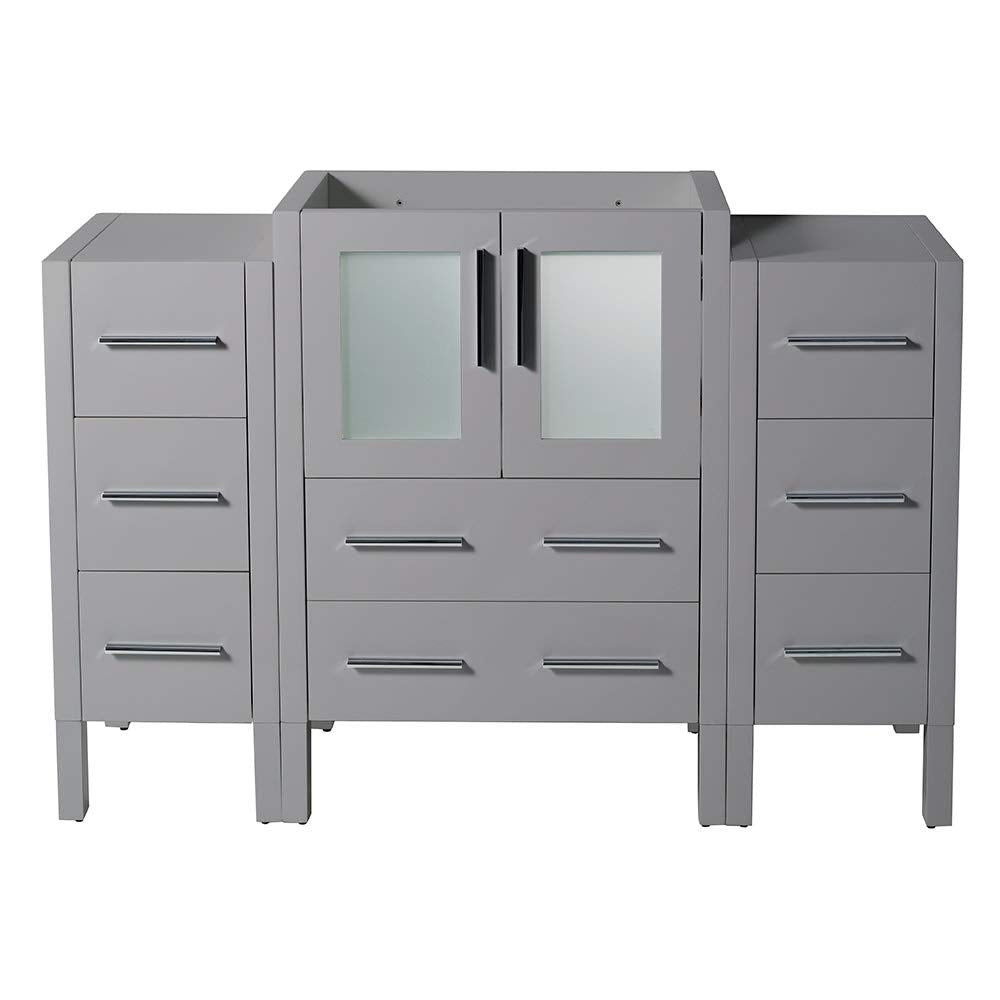 Fresca FCB62-122412GO Fresca Torino 48" Gray Oak Modern Bathroom Cabinets