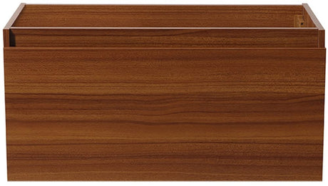 Fresca FCB8008TK Fresca Mezzo 36" Teak Wall Hung Modern Bathroom Cabinet