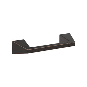 Amerock BH36001ORB Oil Rubbed Bronze Pivoting Double Post Toilet Paper Holder 9-5/16 in. (237 mm) Toilet Tissue Holder Blackrock Bath Tissue Holder Bathroom Hardware Bath Accessories