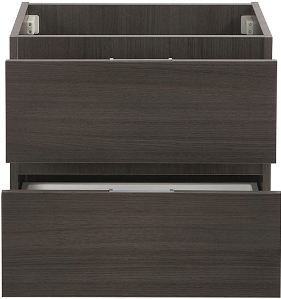 Fresca FCB8324GO Fresca Valencia 24" Gray Oak Wall Hung Modern Bathroom Cabinet