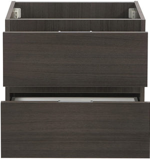 Fresca FCB8324GO Fresca Valencia 24" Gray Oak Wall Hung Modern Bathroom Cabinet