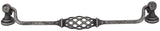 Jeffrey Alexander 749-224DACM 224 mm Center-to-Center Gun Metal Birdcage Tuscany Drop & Ring Pull