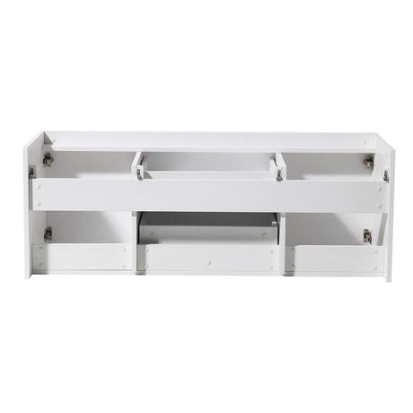 Fresca FCB8013GO Fresca Opulento 54" Gray Oak Modern Double Sink Bathroom Cabinet