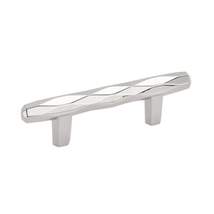 Amerock Cabinet Pull Polished Chrome 3 inch (76 mm) Center to Center St. Vincent 1 Pack Drawer Pull Drawer Handle Cabinet Hardware