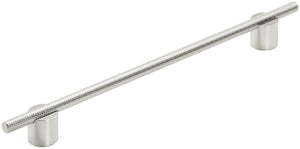 Amerock Cabinet Pull Polished Nickel 10-1/16 inch (256 mm) Center to Center Transcendent 1 Pack Drawer Pull Drawer Handle Cabinet Hardware