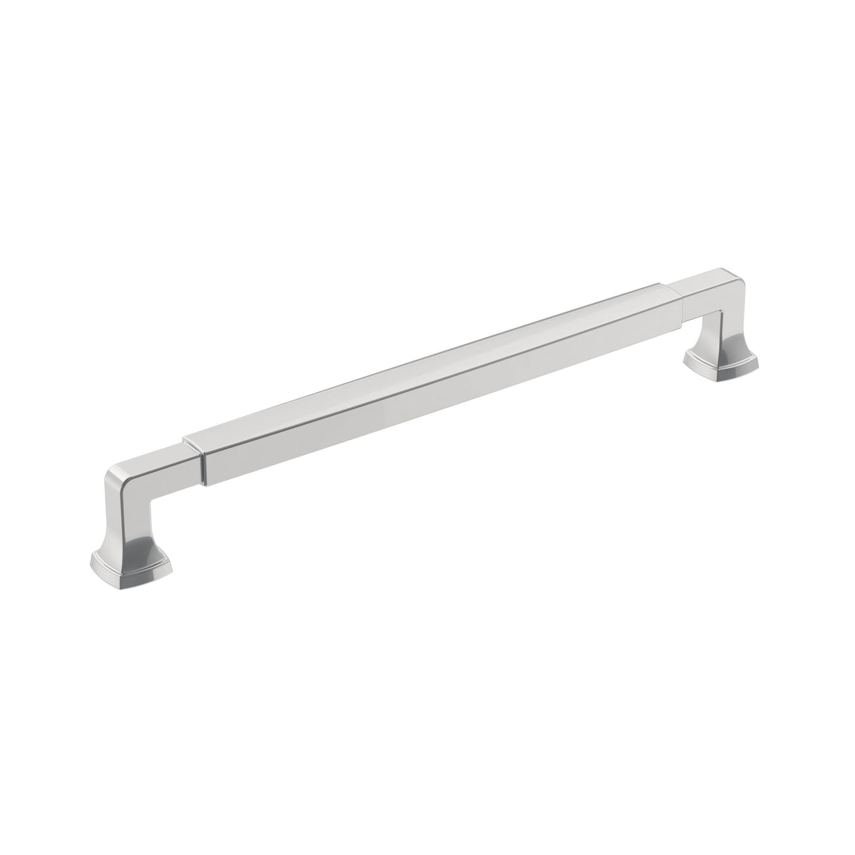 Amerock Cabinet Pull Polished Chrome 8-13/16 inch (224 mm) Center-to-Center Stature 1 Pack Drawer Pull Cabinet Handle Cabinet Hardware