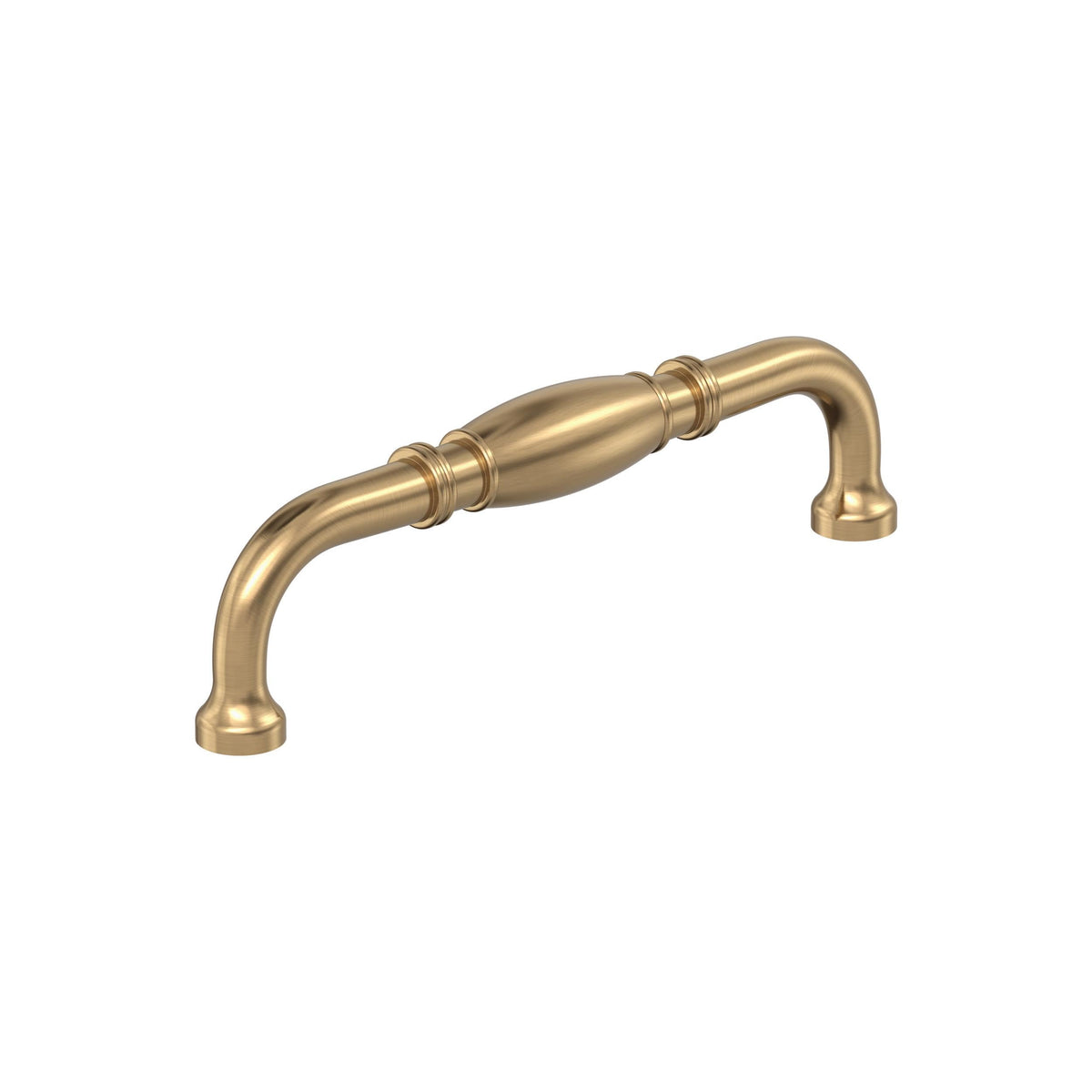 Amerock BP55244CZ Champagne Bronze Cabinet Pull 5-1/16 inch (128mm) Center-to-Center Cabinet Hardware Granby Furniture Hardware Drawer Pull