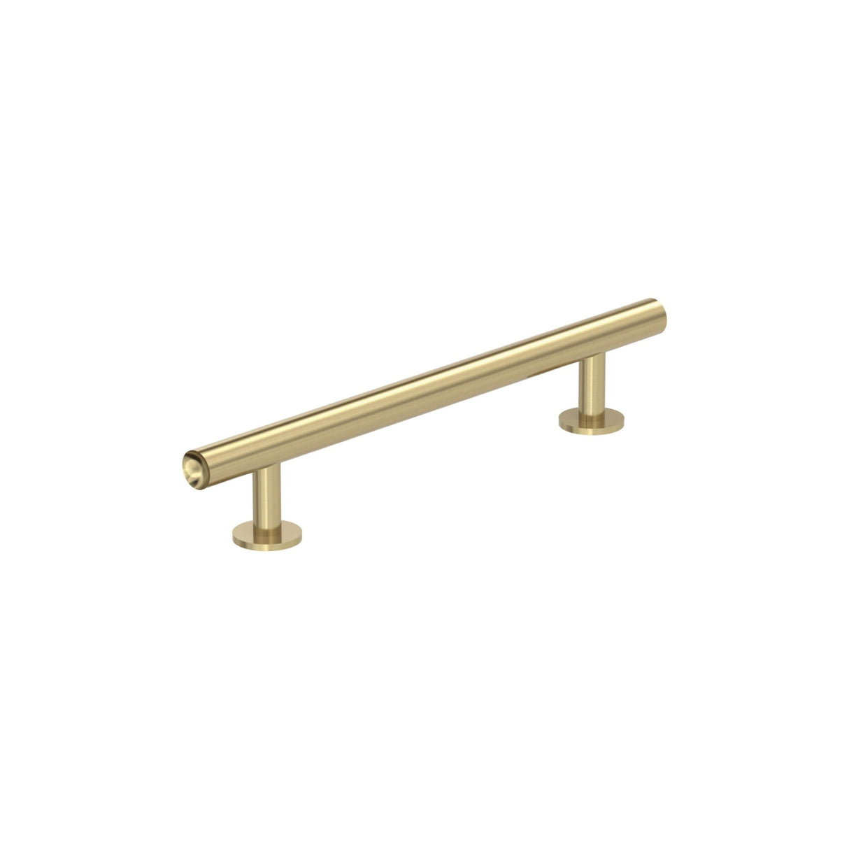Amerock Cabinet Pull Golden Champagne 5-1/16 in (128 mm) Center-to-Center Drawer Pull Radius Kitchen and Bath Hardware Furniture Hardware