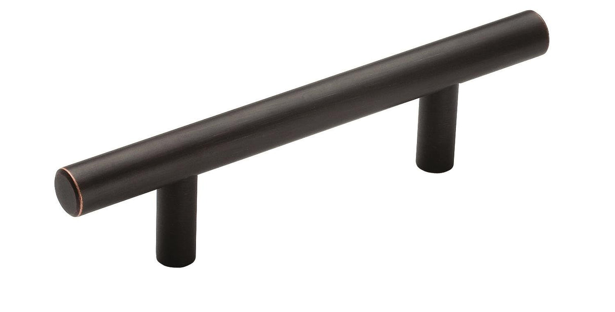 Amerock Cabinet Pull Oil Rubbed Bronze 3 inch (76 mm) Center to Center Bar Pulls 5 Pack Drawer Pull Drawer Handle Cabinet Hardware