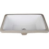 Jeffrey Alexander VKITCHA24CHBOR 24" Chocolate Chatham Vanity, Boulder Cultured Marble Vanity Top, undermount rectangle bowl