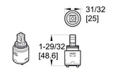 Pfister Model: 974-0740 Ceramic Disc Cartridge 974-0740