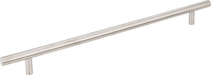 Elements 366SS 288 mm Center-to-Center Hollow Stainless Steel Naples Cabinet Bar Pull