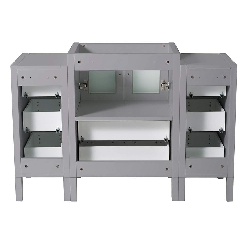 Fresca FCB62-122412GO Fresca Torino 48" Gray Oak Modern Bathroom Cabinets