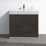 Fresca FCB8436GG-I Fresca Valencia 36" Dark Slate Gray Free Standing Modern Bathroom Vanity