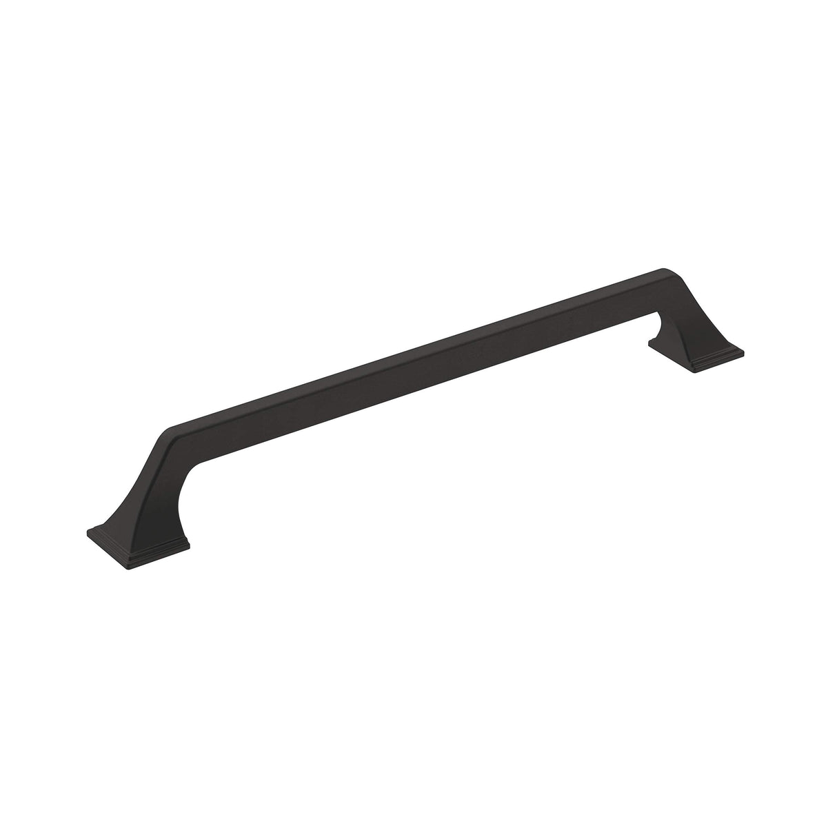 Amerock Cabinet Pull Matte Black 8-13/16 inch (224 mm) Center-to-Center Exceed 1 Pack Drawer Pull Cabinet Handle Cabinet Hardware