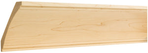 Hardware Resources MC10ALD 3/4" D x 5-1/4" H Alder Ogee Cove Crown Moulding