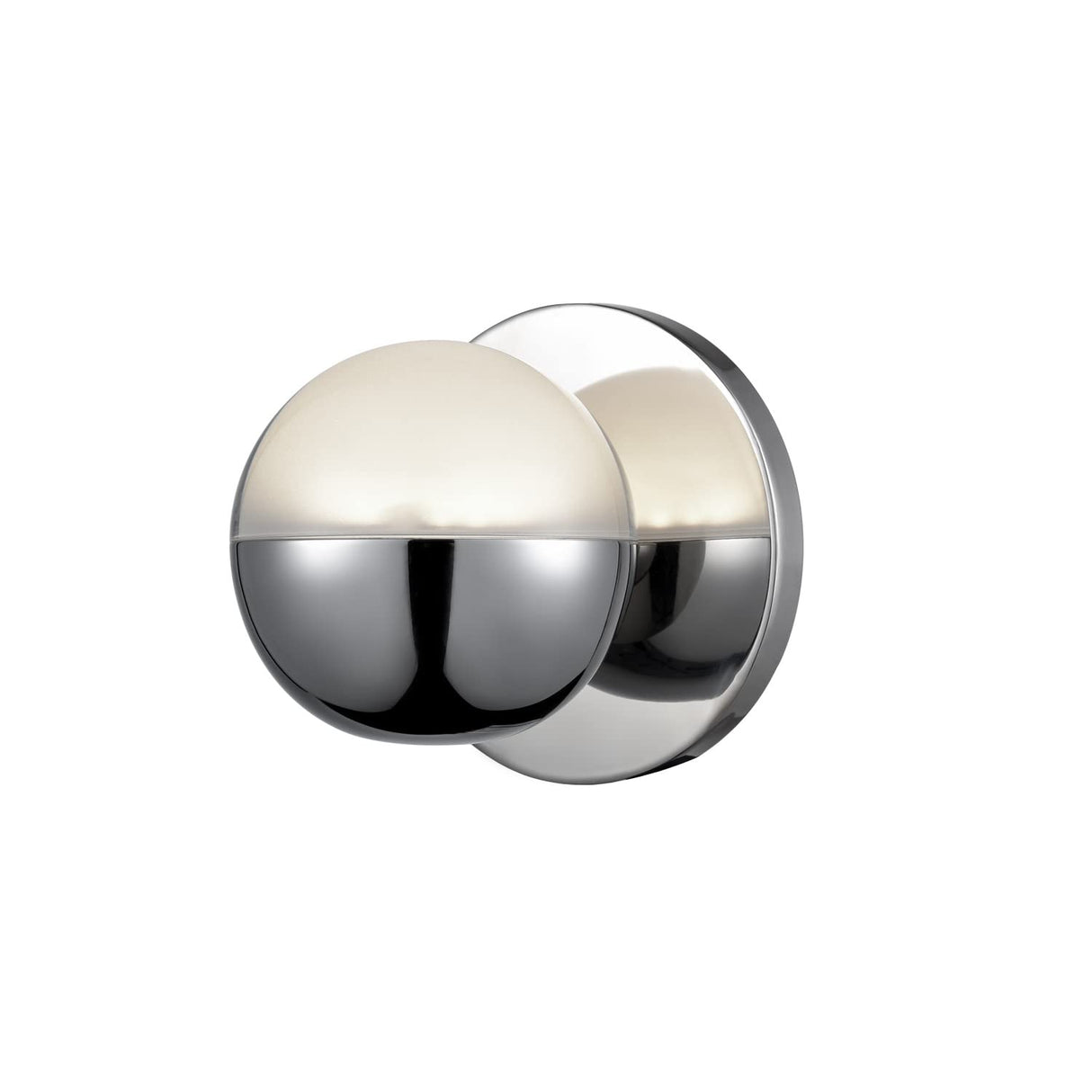 Kuzco WS47305-CH PLUTO 5" WS Chrome 120V ELV LED 3000K 90CRI 6W