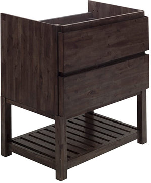 Fresca FCB3136ACA-FS Fresca Formosa 35" Floor Standing Open Bottom Modern Bathroom Cabinet