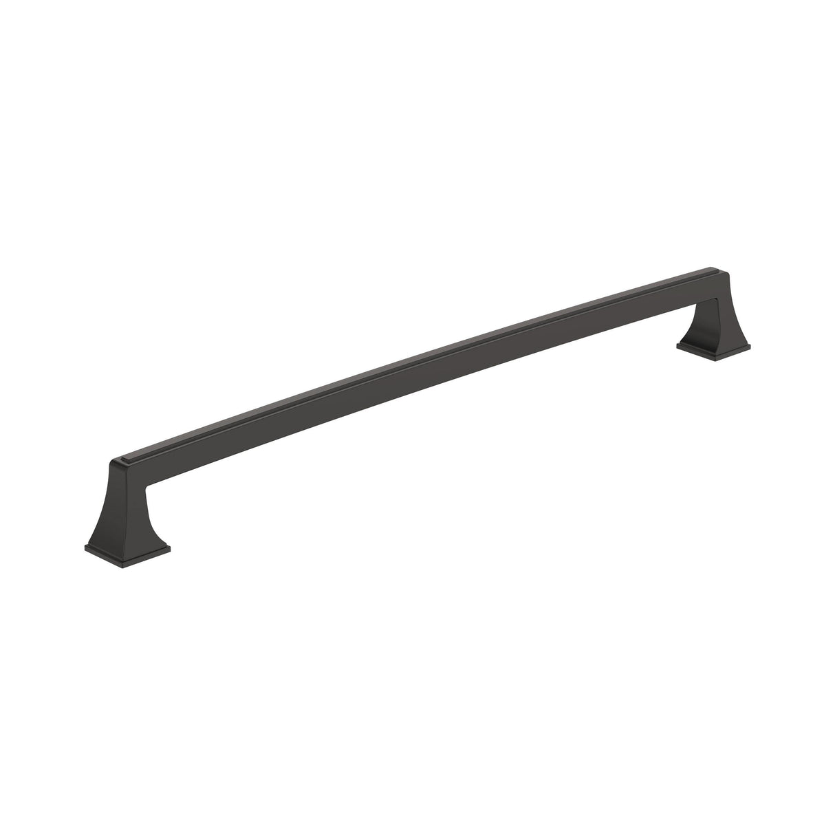 Amerock BP53537BBR Black Bronze Cabinet Pull 12-5/8 in (320 mm) Center-to-Center Cabinet Handle Mulholland Drawer Pull Kitchen Cabinet Handle Furniture Hardware