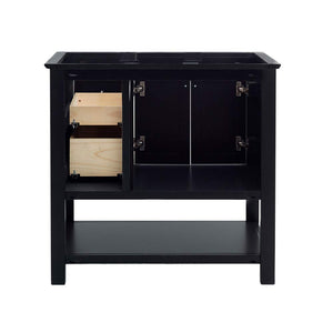 Fresca FCB2336VG Fresca Manchester Regal 36" Gray Wood Veneer Traditional Bathroom Cabinet