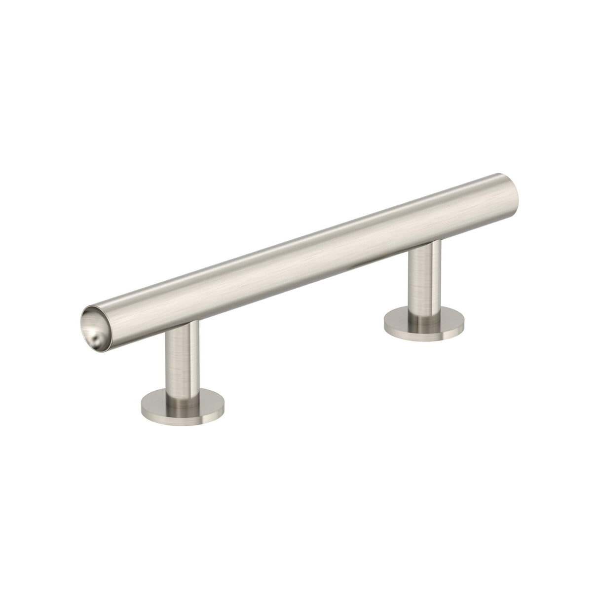 Amerock BP37390G10 Satin Nickel Cabinet Pull 3 in (76 mm) Center-to-Center Cabinet Handle Radius Drawer Pull Kitchen Cabinet Handle Furniture Hardware